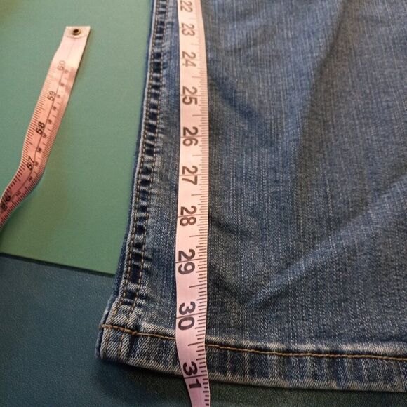 Maurices Jeans high-rise curvy Women's 24W long Cottagecore Countrycore - Picture 6 of 10